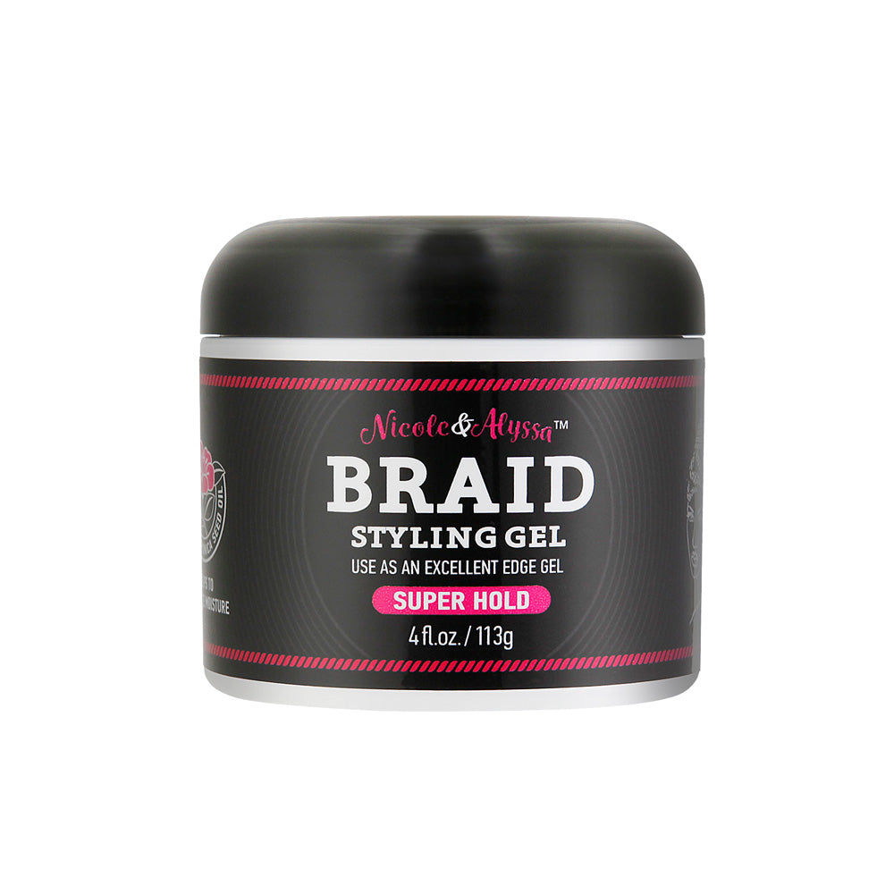 Braid Styling Gel 4 oz and Braid Styling Foam 7.2 oz Combo